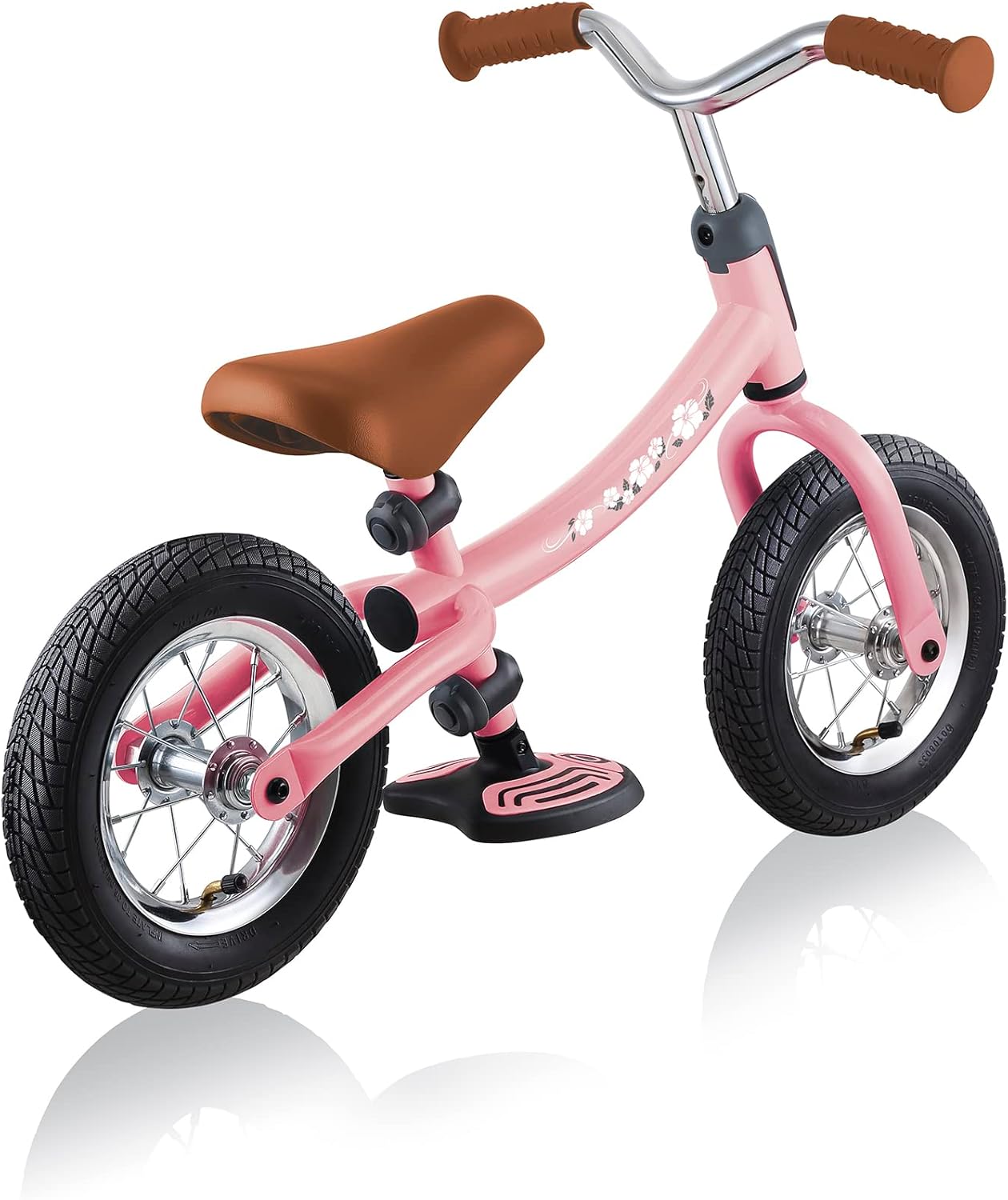 Globber Girls Go Bike Air Balance Bike, Black, One Size