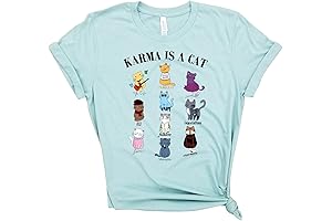 Karma is a cat - Eras Cat Tour, Vintage Concert T-shirt