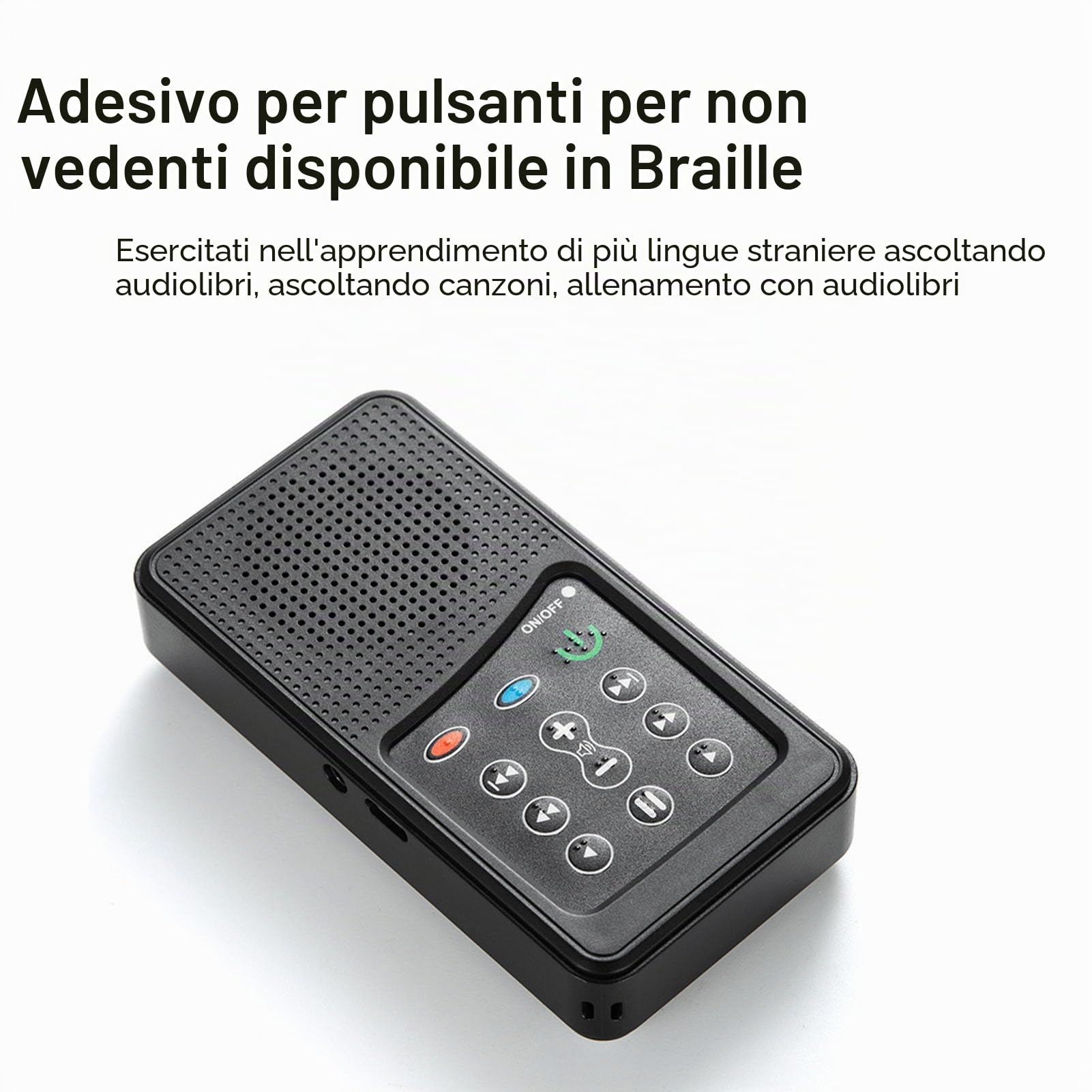 Audio Bible Player per Anziani, Lettore Audiolibro delle Scritture a Energia Solare con capacità di 4 GB e Auricolare, Lettore di Scritture Audio (Bengalese, Mondo Inglese,