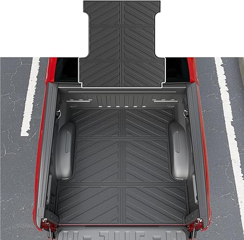 powoq Compatible con Ford F150 2015-2023 para caja de camioneta de 5.5 pies, revestimiento de caja de camioneta TPE para todas las estaciones,