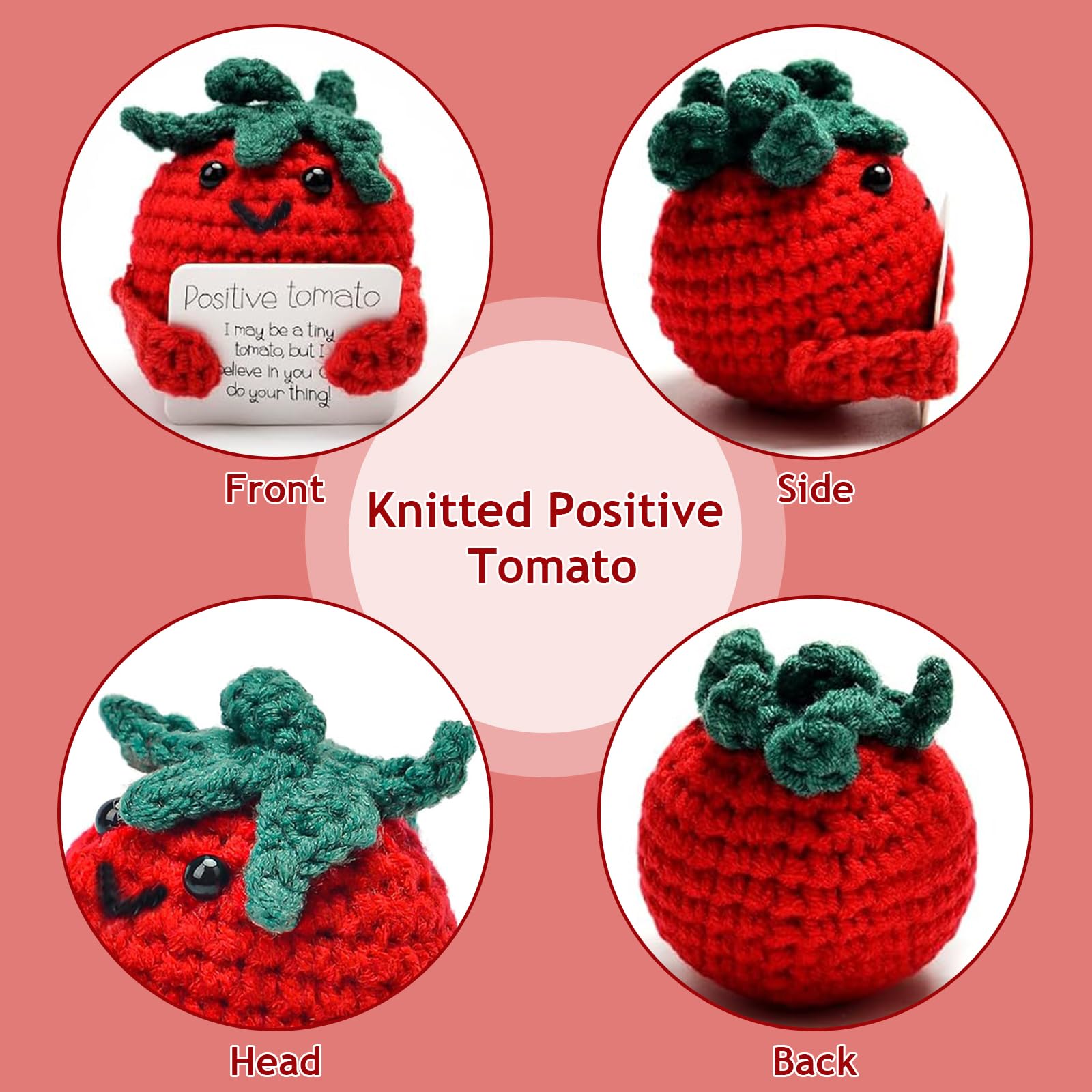Positieve Potato Positieve Pop Potato Pocket Knuffel Cadeau Positieve Geschenken Mini Pluche Figuren Grappige Positieve Aardappelpop Cadeau voor Vriend, Mutmaker Cadeau, Geschenken voor Vrouwen