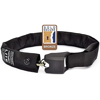hiplok lite wearable bicycle chain lock