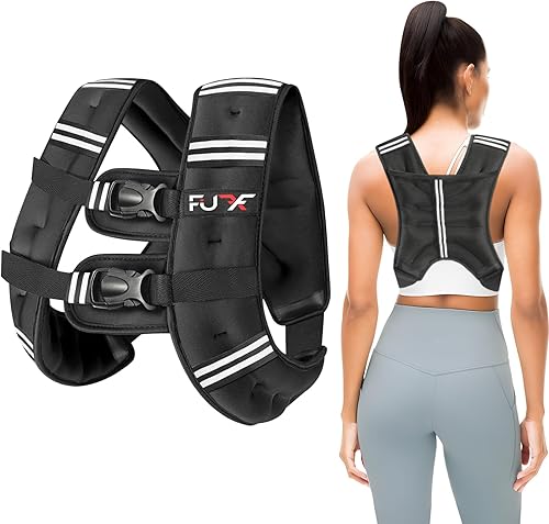 FUFF FU-15LB-Black weight-vest, Black