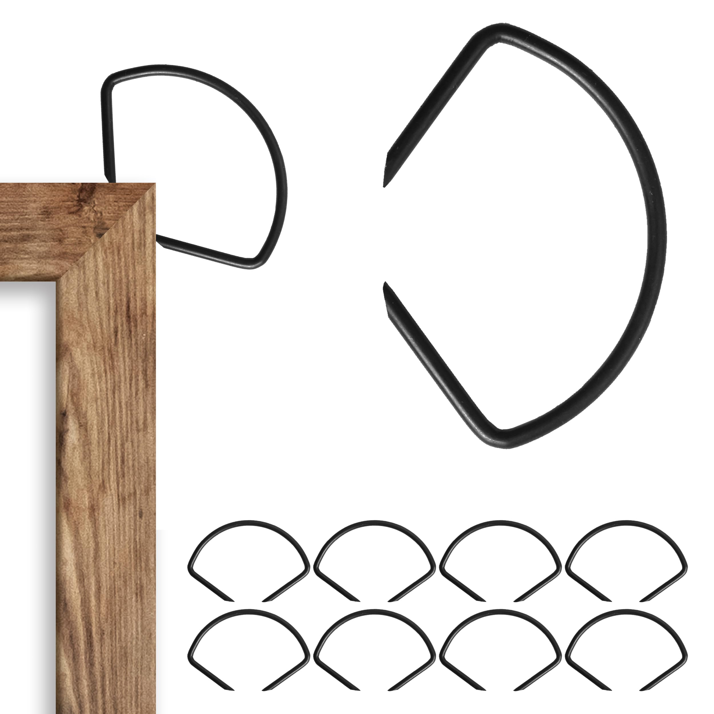 TOFL Miter Spring Clamps | 8 To A Package 1/2” to 3/4” | Woodworking - Picture Frames - Crown Molding - Wood Trim and More (1/2" to 3/4" Miter Spring Clamp)