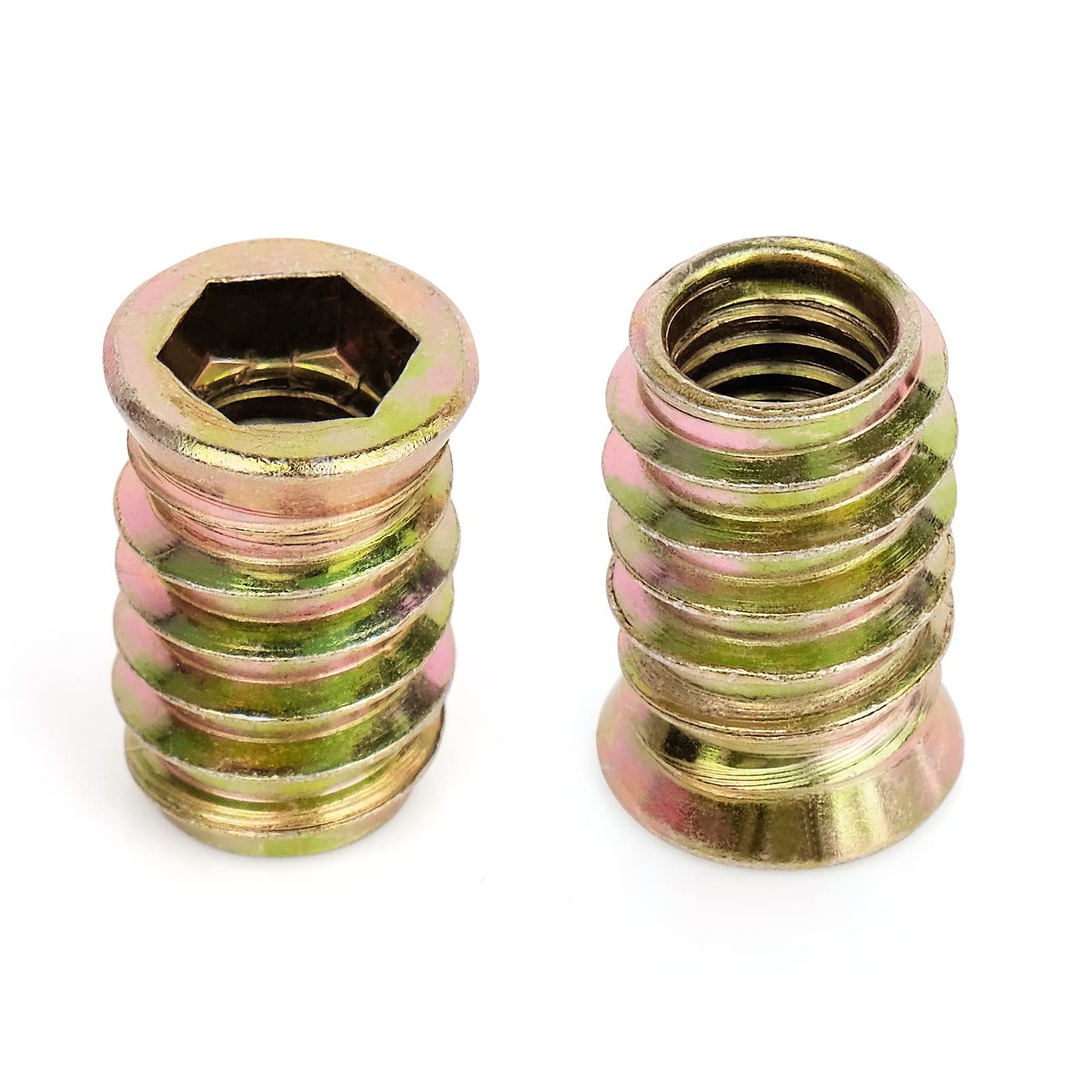 Threaded Inserts for Wood Furniture - 40 Pack -5