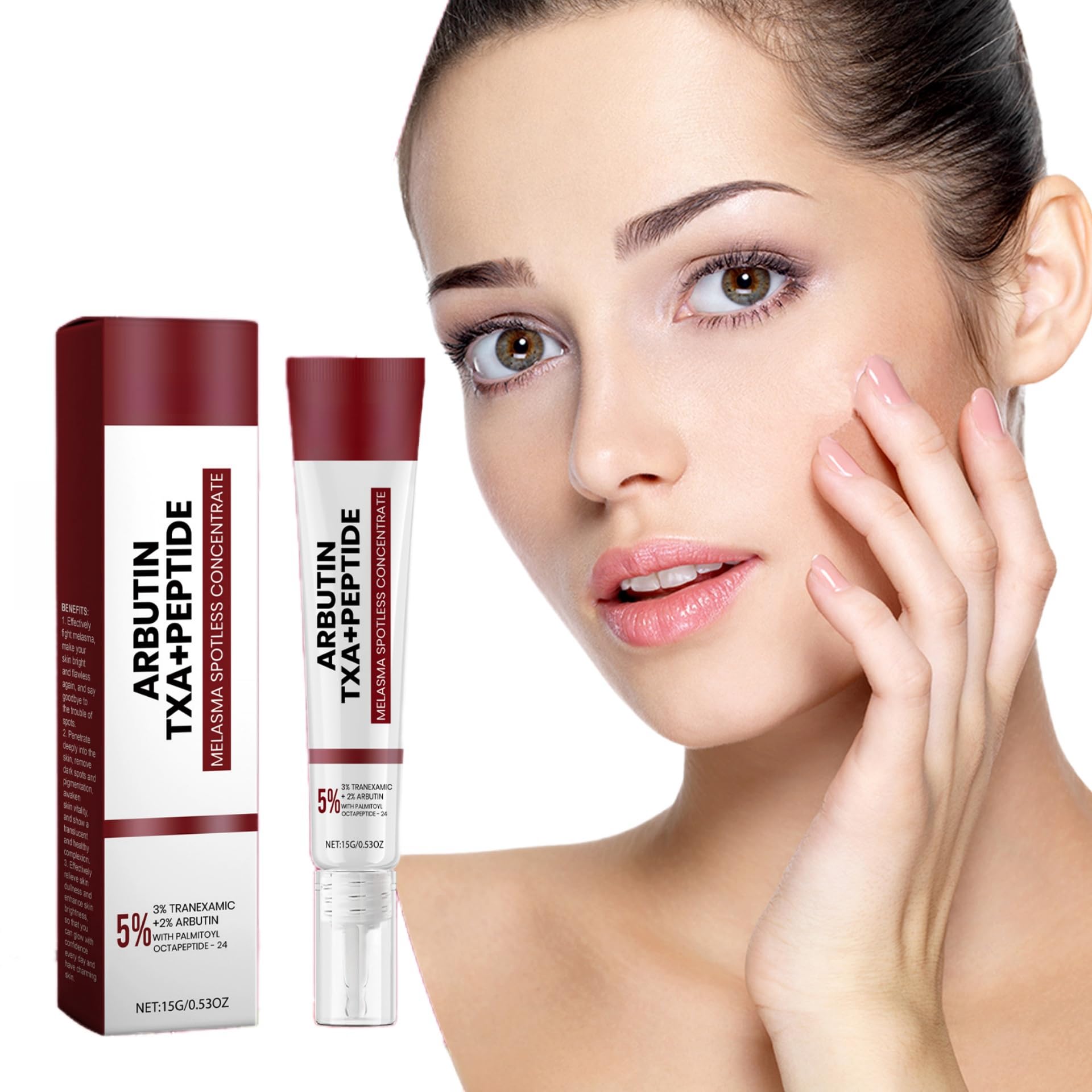 NOVOLANMelasma Spotless Concentrate Cream - 15g Dark Spot Reduction Moisturizer for Dull Skin - Hydrating & Firming Cream - Effective Treatment for Melasma, Age Spots & Uneven Complexion, Lightweight