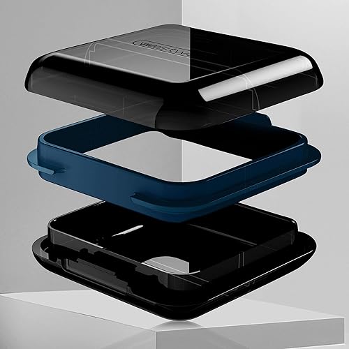 Miniatura 5 de Estuche de retención estuche protector bucal con bisagra de tapa una gran funda de protección bucal nocturna bonita funda de retención delgada con