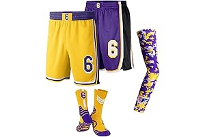 Basketball Shorts for Fans Youth Kids Basketball Shorts with Pockets + Youth...