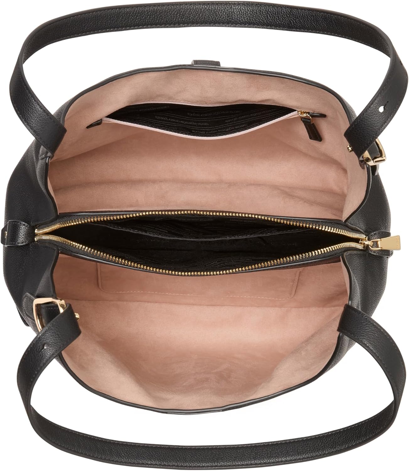 kate spade new york womens Deco Pebbled Leather Large Shoulder Bag - Image 6