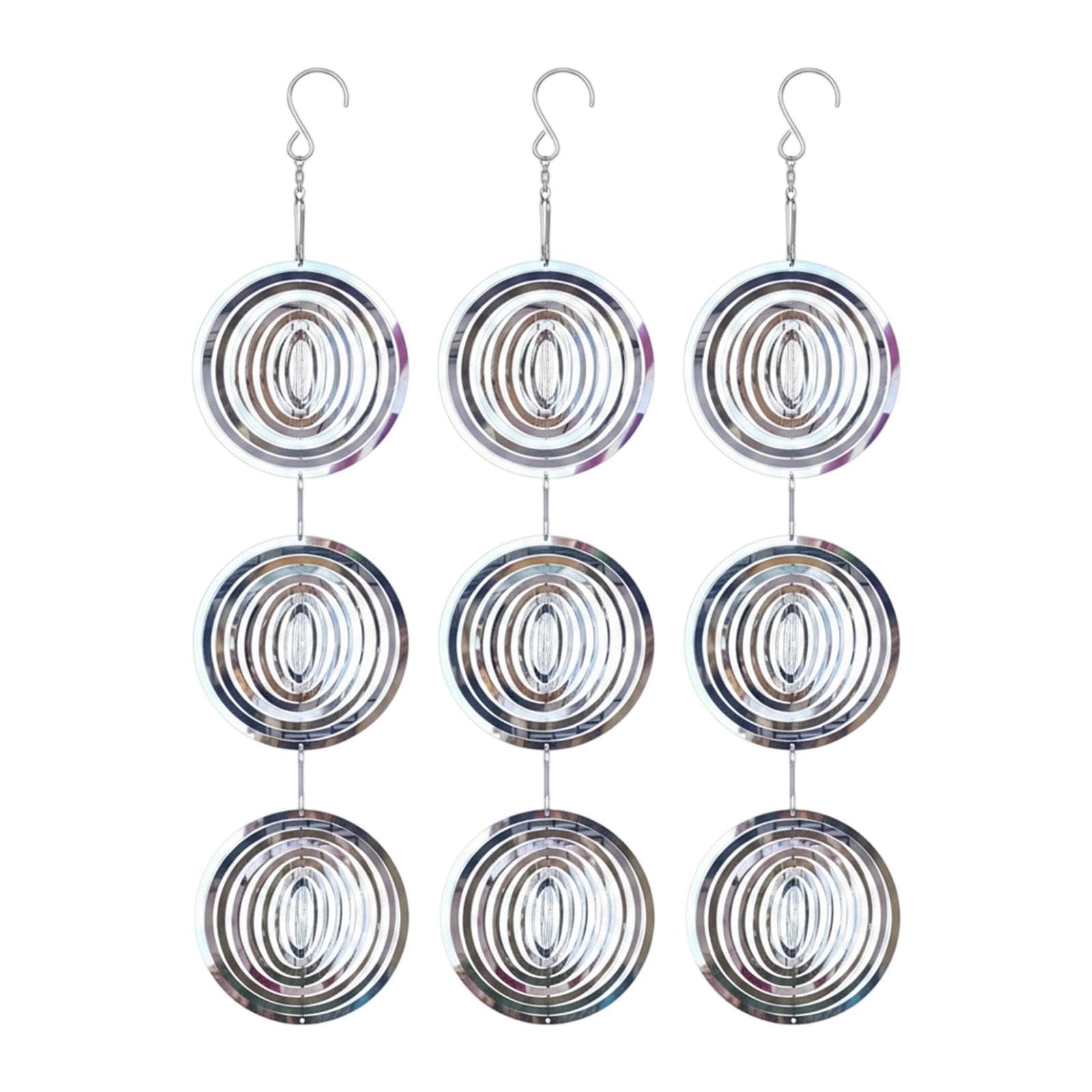 Bird Deterrents for Outside Bird Scare 3D Wind Spin for Outside House 1 Piece-image-15