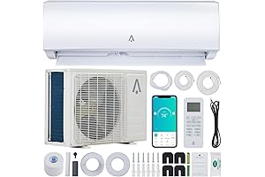 9,000 BTU Mini Split AC Wall Mount Air Conditioner