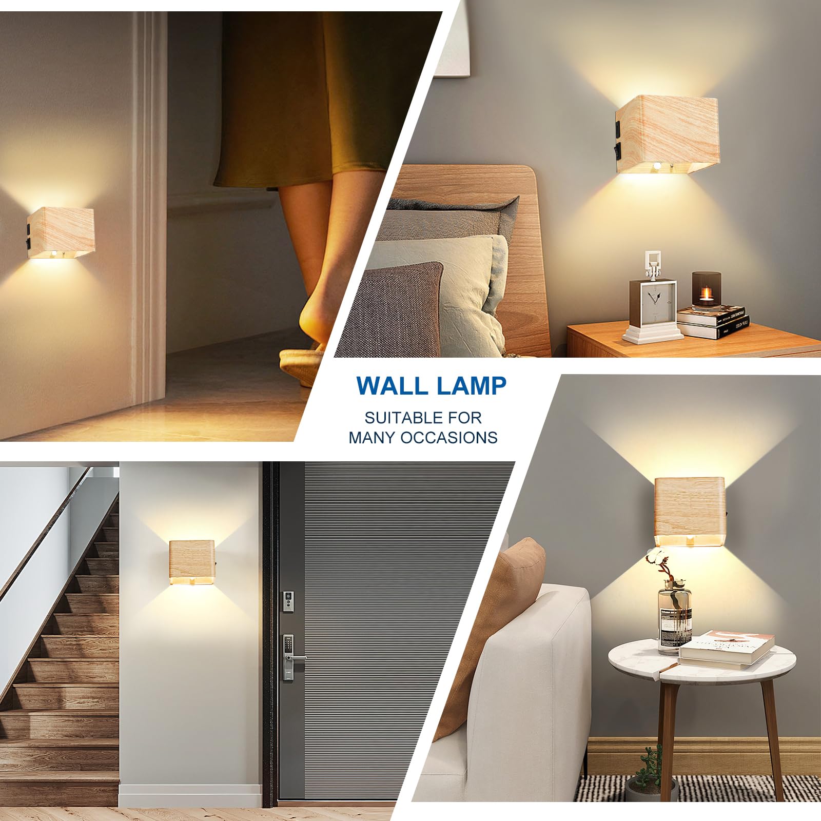 Elitlife Wandlamp met bewegingsmelder led