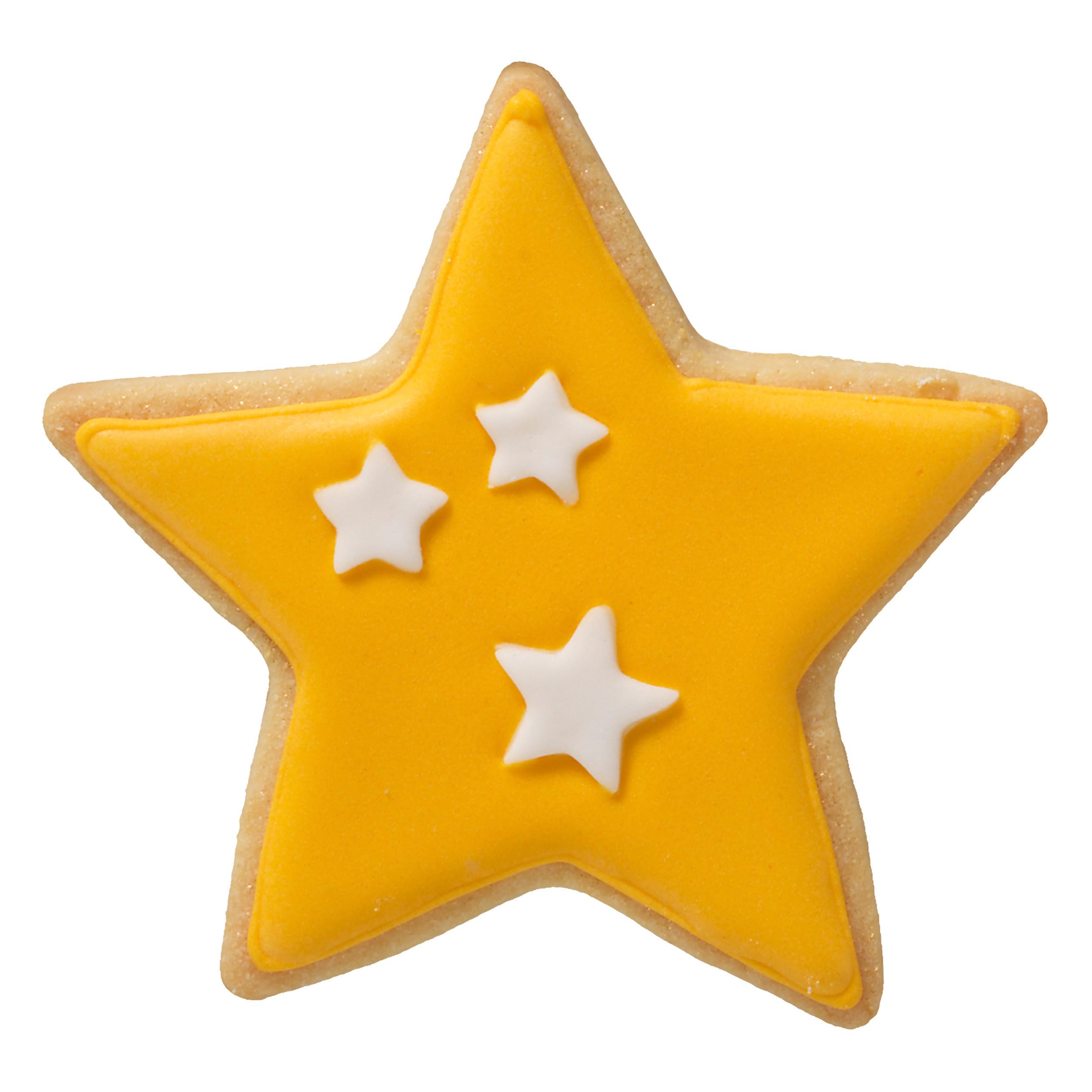 Stampino Per Biscotti Birkmann - Stella Di Natale 10,5 Cm - Forma In Plastica Grigia - Per Biscotti Fatti In Casa