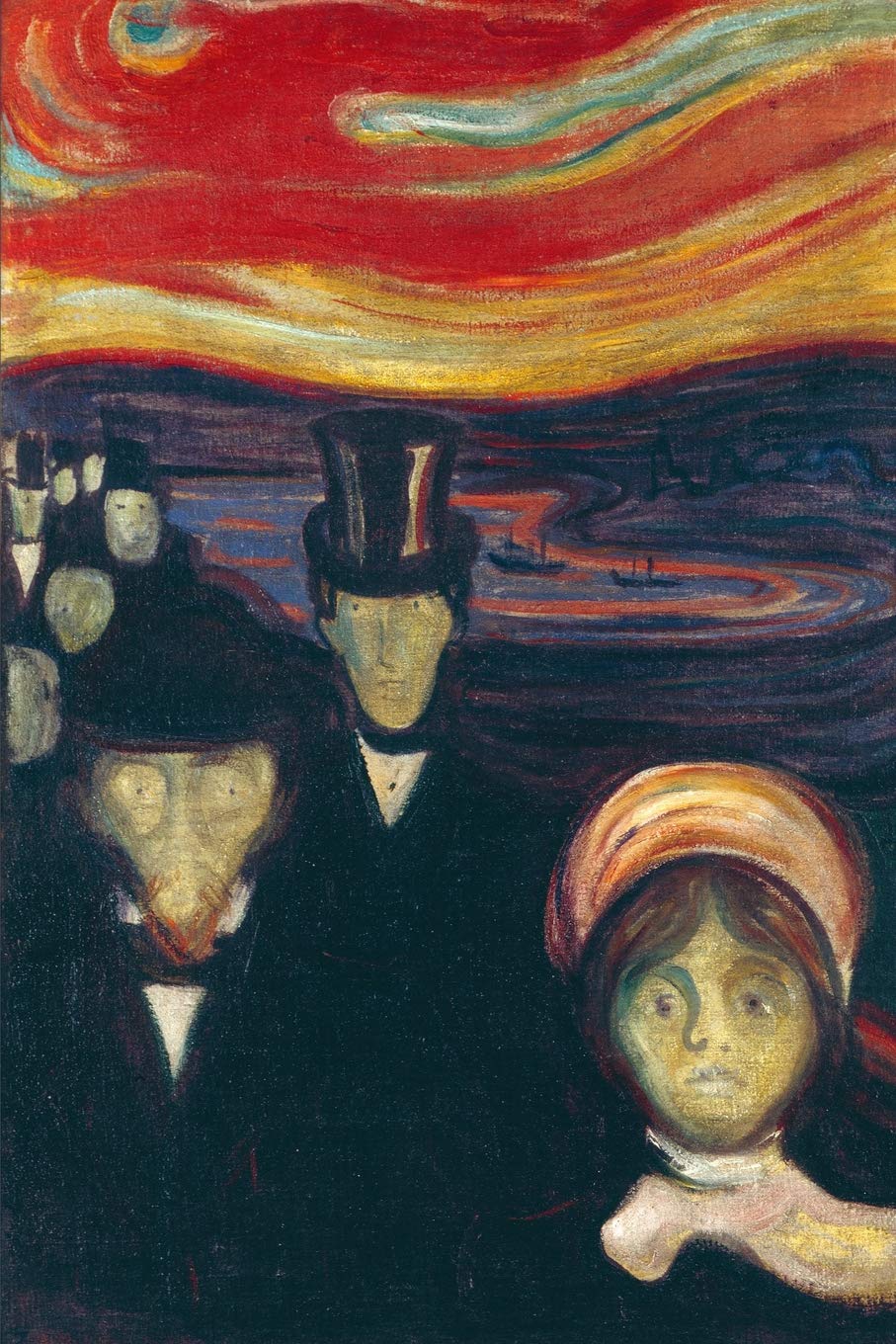 Anxiety by Edvard Munch Journal