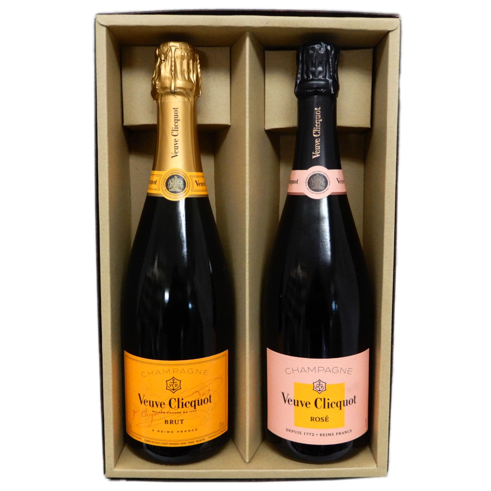 2本セット_Veuve Clicquot Brut シャンパン 750ml Amazon.co.jp: 高級シャンパン750ml×2本セット ヴーヴクリコ イエロー