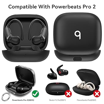 PowerBeats Pro 2 ケース付き Amazon.com: TPU Case for Beats Powerbeats Pro 2 with