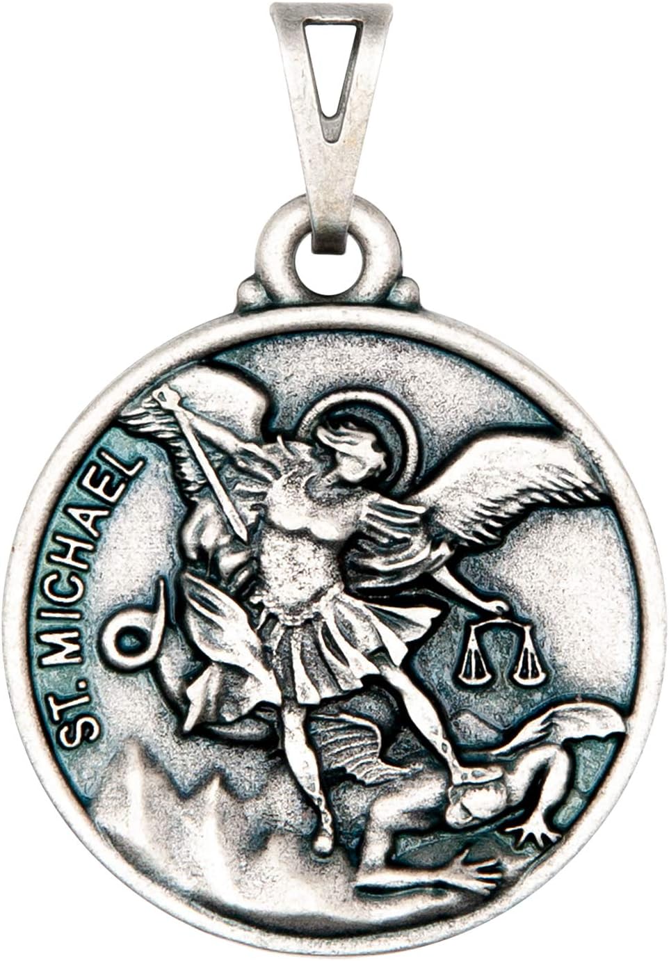 IntercessionTM Saint Michael Medal silver