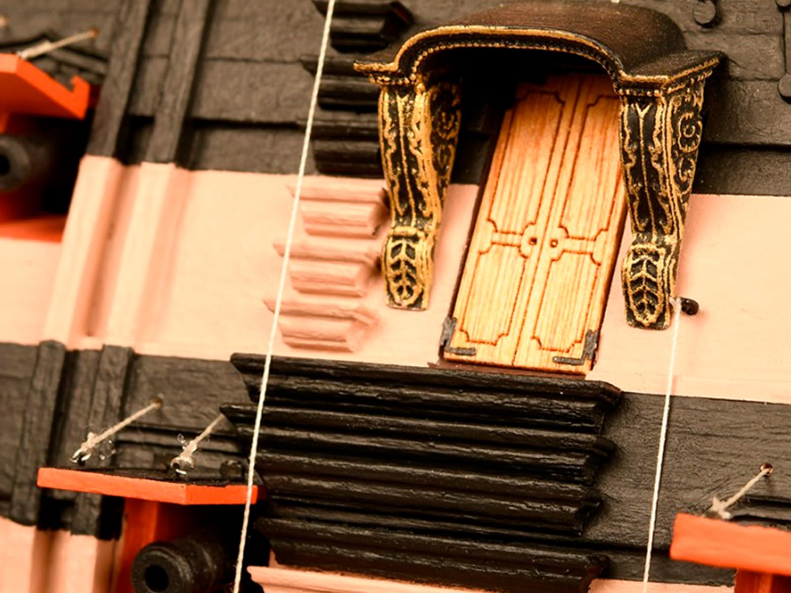 Artesanía Latina - Holzmodellschiff – Englisches Linienschiff, Lord Nelson’s HMS Victory, Trafalgar 1805 - Modell 22900-N, Maßtab 1:84 - Expertenniveau Modellbausatz zum Zusammenbauen