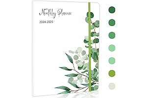 2024-2025 Monthly Planner 8.5x11 Simple Planner Calender Book