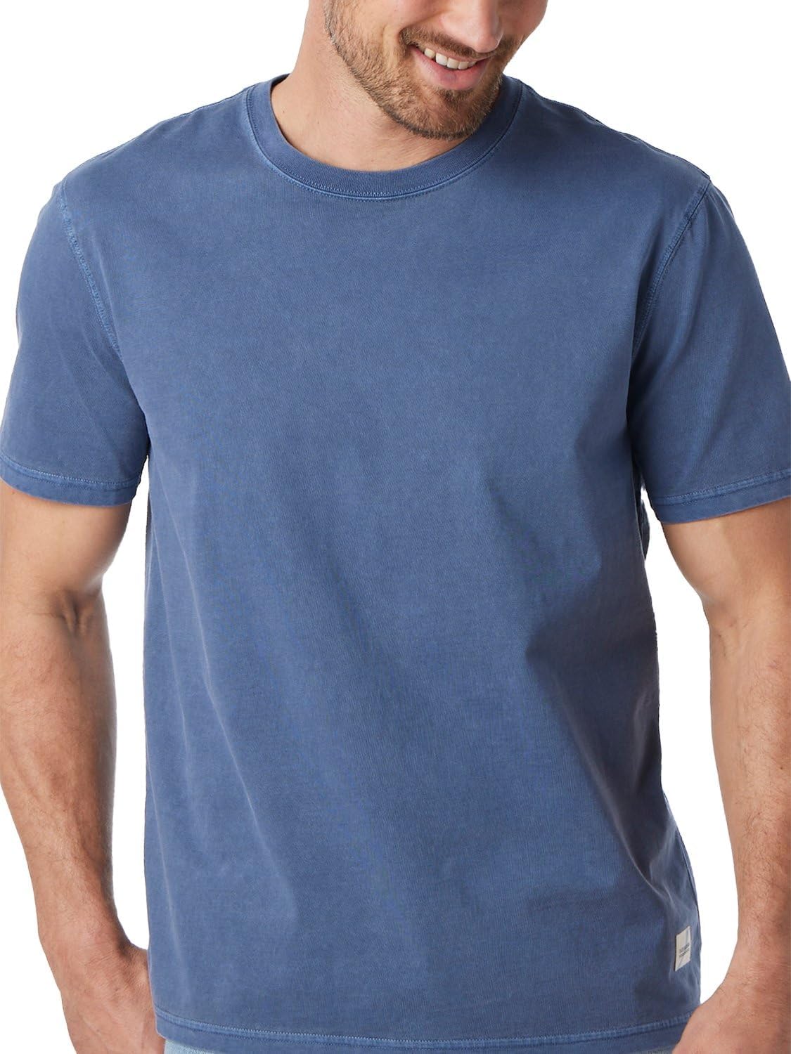 Fair Harbor The Saltaire Tee –– Men's Everyday T-Shirt –– Breathable, Ultrasoft, Vintage-Washed Fabric