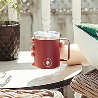 Vista 3 de GROSCHE Aberdeen - Tetera con infusor de té y fabricante inteligente, sin BPA, fácil de preparar, diseño elegante, 17.7 onzas líquidas, taza aislada