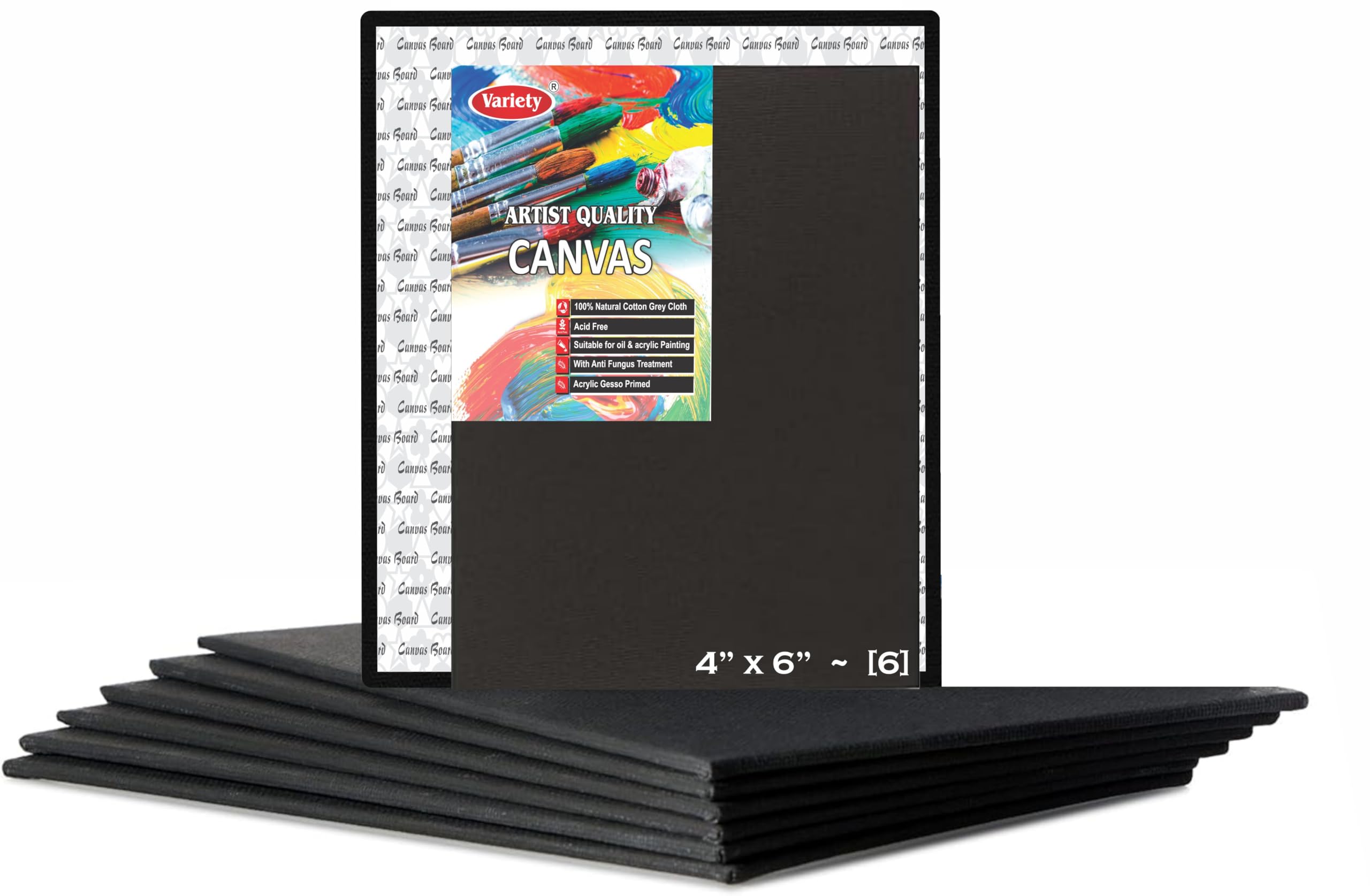 Variety Canvas: Premium Cotton Canvas Panels (Set of 2) -27