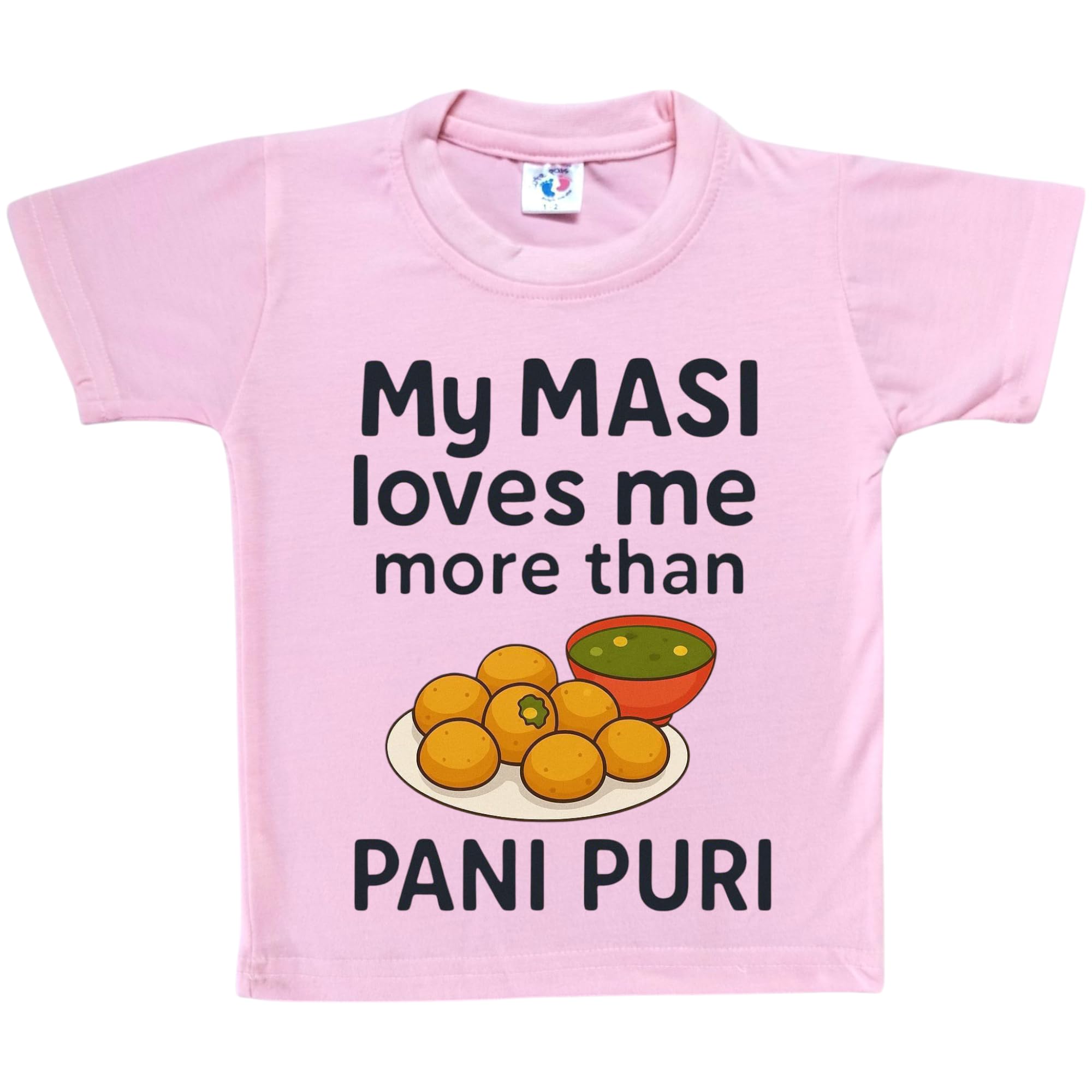 Maasi Kids Tshirt for Boys and Girls, Maasi Baby Clothes, I Love MASI Dress D7-picture-22