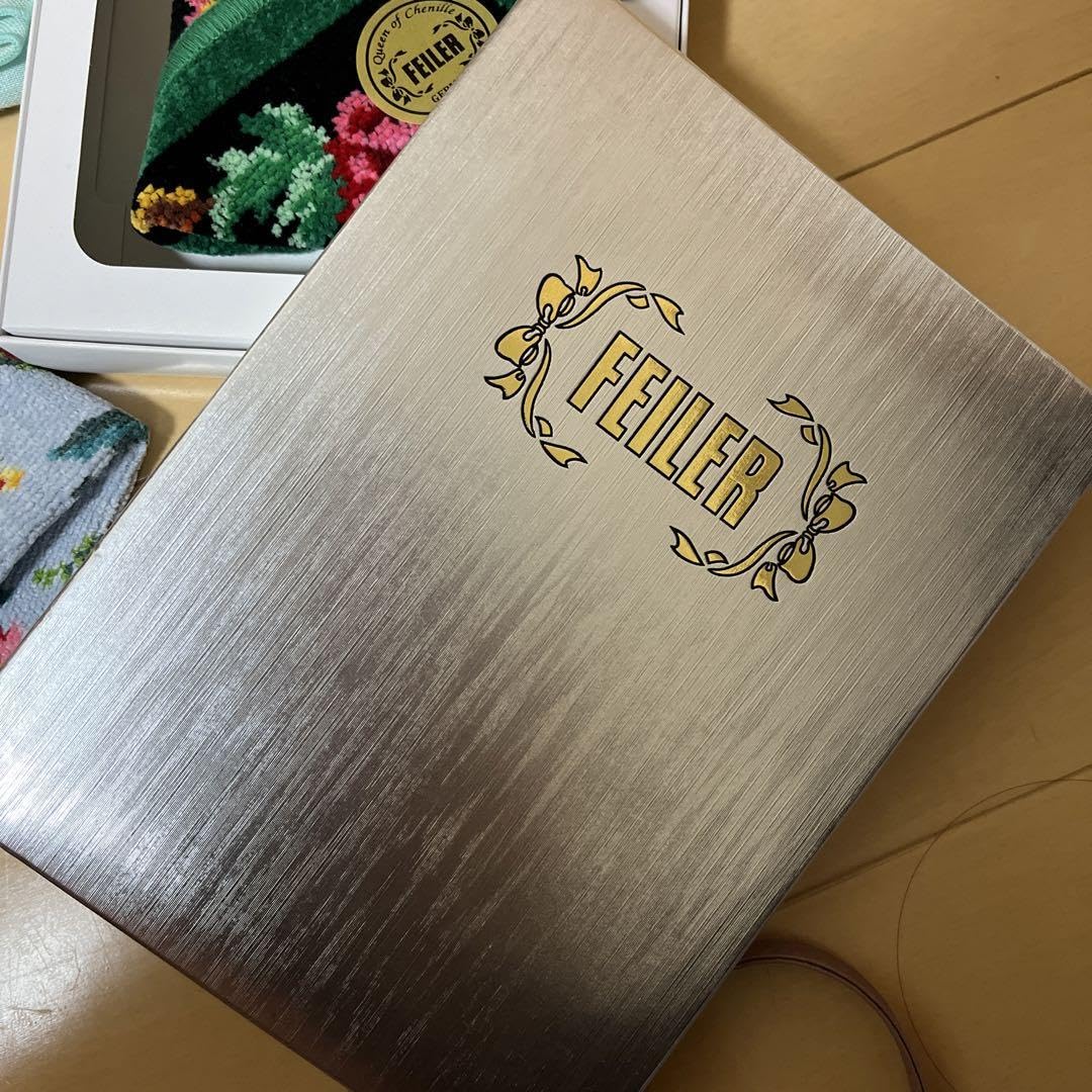 Amazon.co.jp: 箱付きフェイラー 花柄 ハイジ 舞妓さんタオル