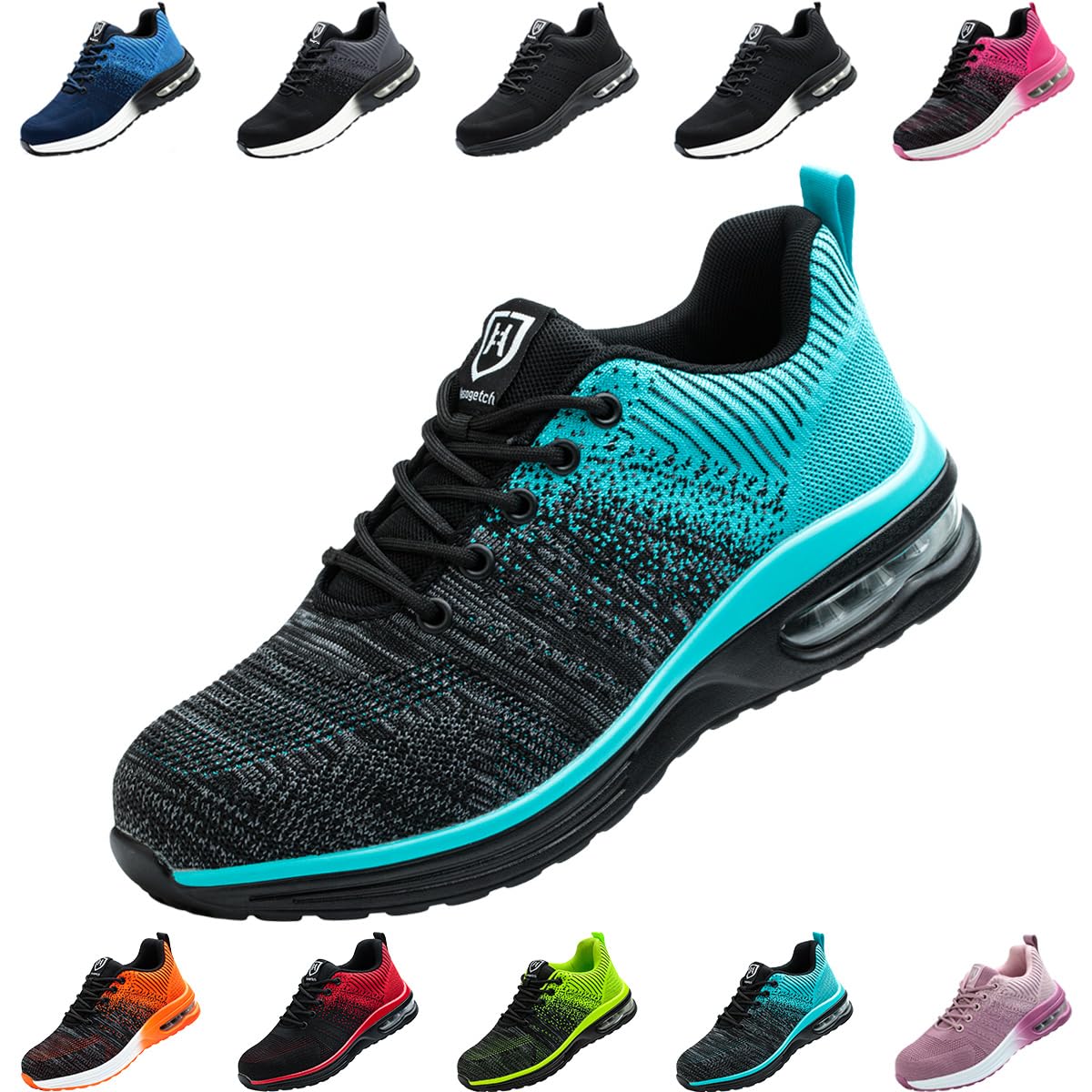 Scarpe Antinfortunistiche Uomo Donna Scarpe da Lavoroleggere Alte Comode Scarpe Sicurezza