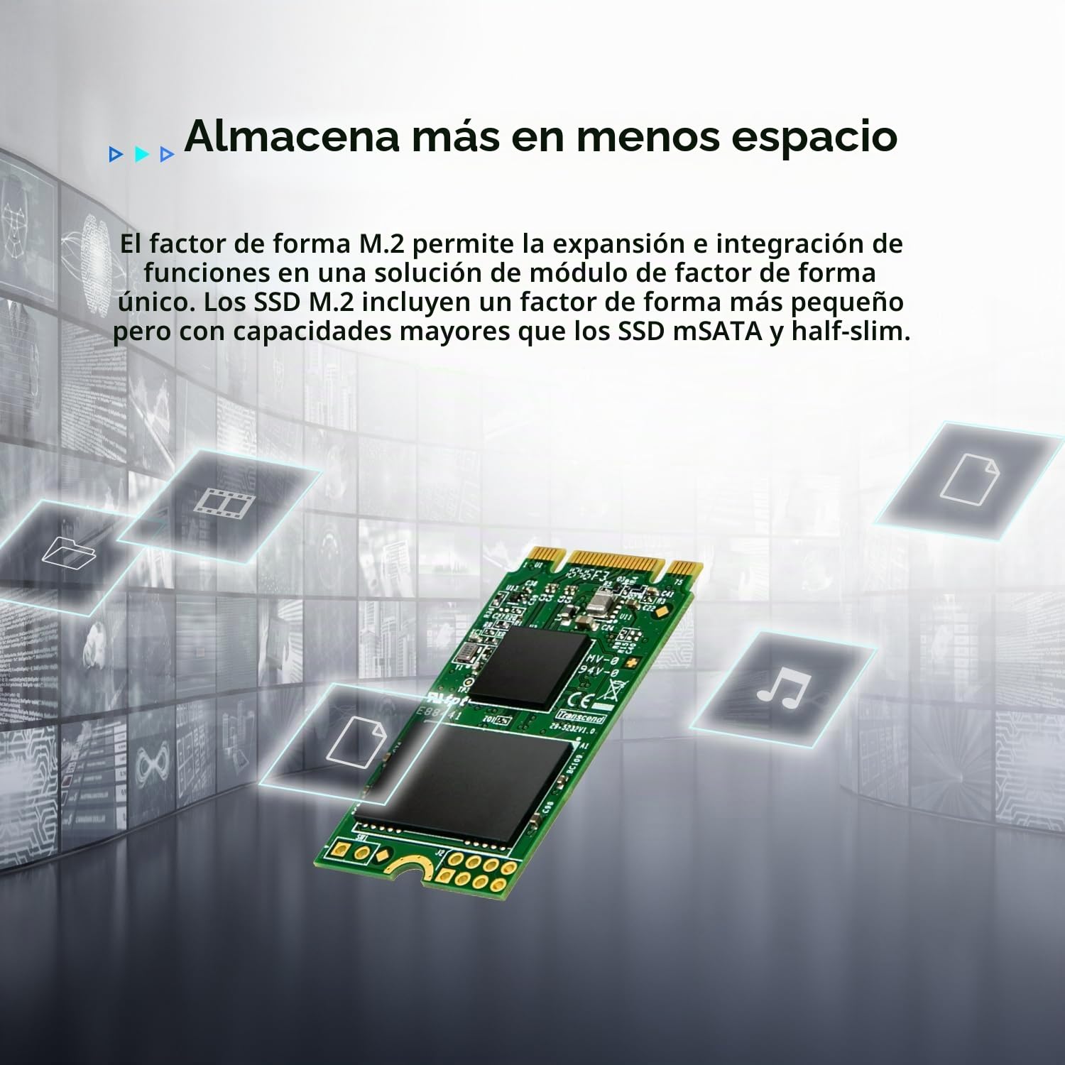 Transcend MTS420S, 240GB SSD M.2 2242 SATA III - Disco duro sólido interno, 3D NAND - Ideal para Ultrabooks y mini PC - TS240GMTS420S