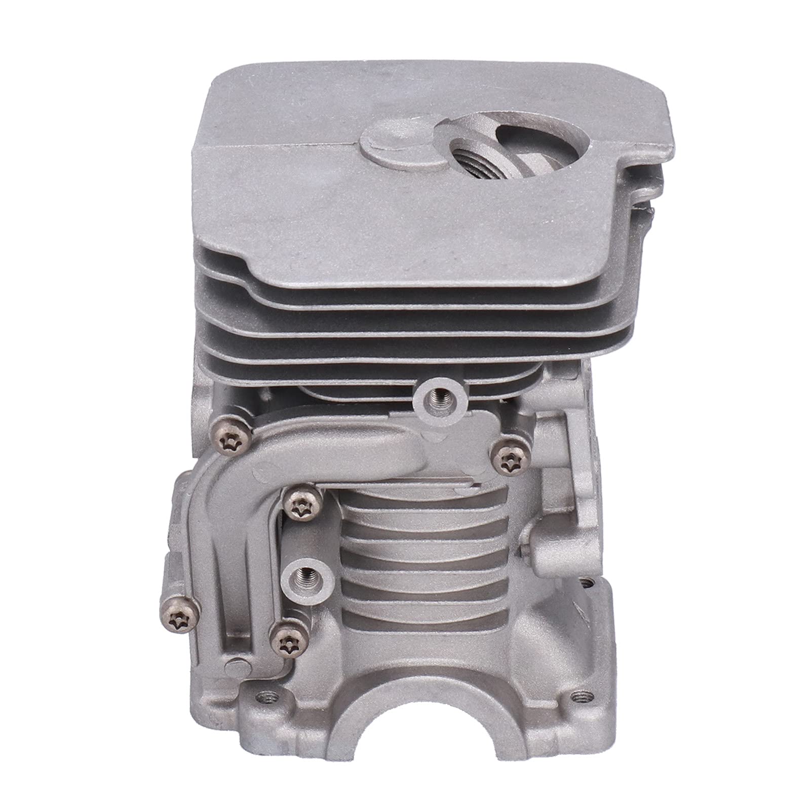 Kit Testata, Kit Cilindro in Lega di Alluminio ad Alto Contenuto di silicio, Kit guarnizioni pistone Cilindro da 41 mm, Accessori di Ricambio per Cilindro Motosega