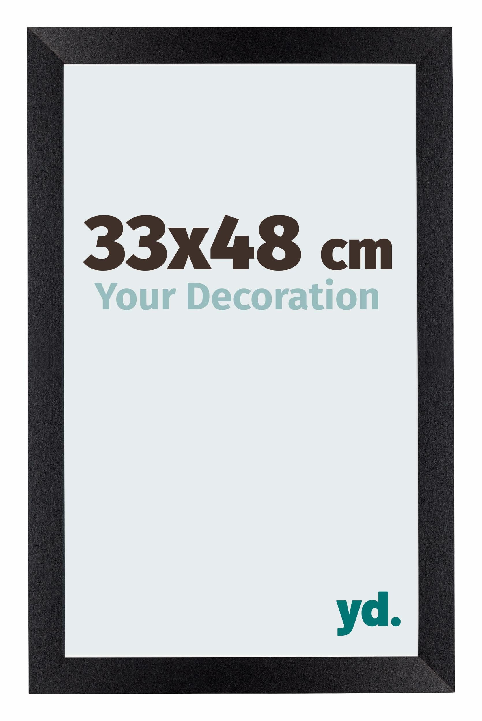 Your Decoration - Puzzle frame 33x48 - Black Matte - Puzzle frame 500-1000 Pieces - MDF Photoframe - Mura โ image 1