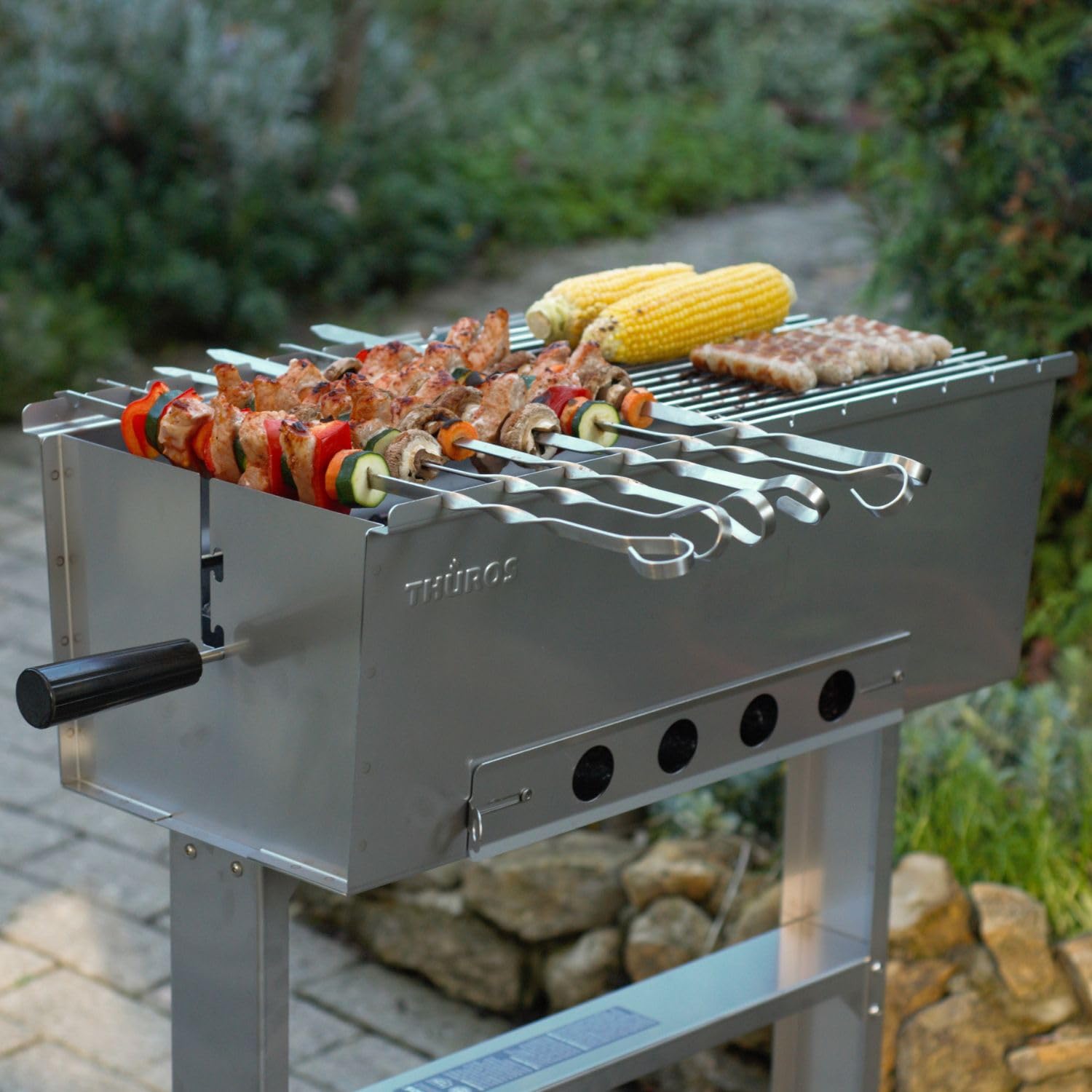 Thüros Baikal K 3060 E Holzkohle Schaschlikgrill