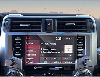 CDEFG Tempered Glass Screen Protector for 2020 2021 2022 2023 Toyota 4Runner SR5 TRD Off-Road Limited 8" Touch Screen, Navigation Radio Infotainment Display Glass Protective Screen Film (8 Inch)