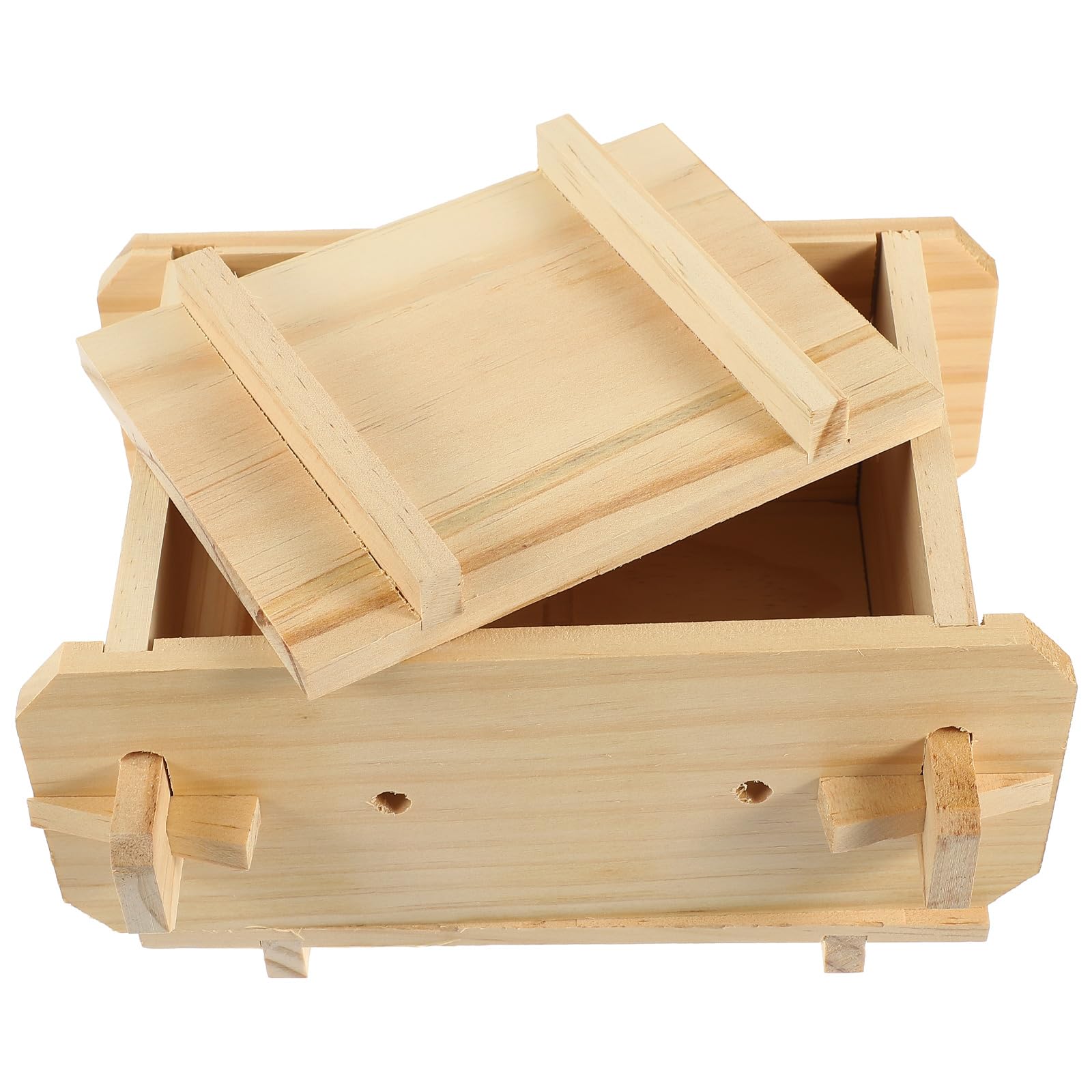 Moule à tofu maison en bois pour en finir avec le soja trop aqueux et insipide