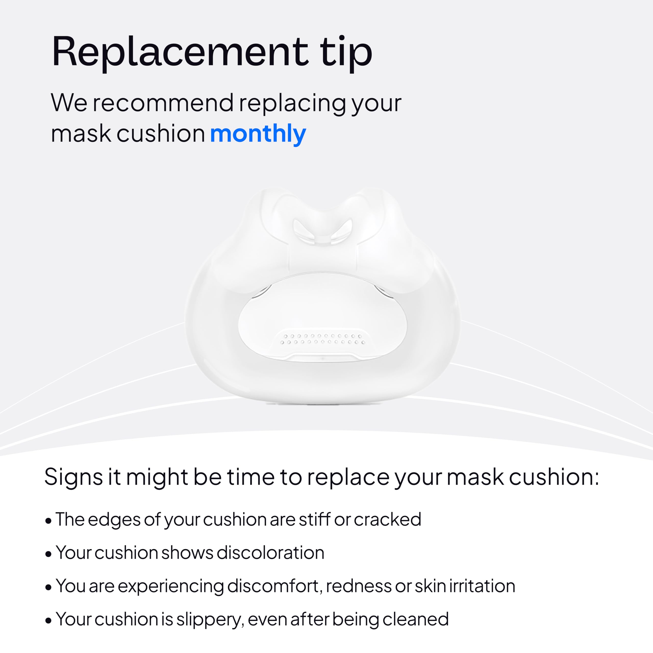 ResMed Airfit F30i - Cuscino per maschera CPAP - Copricapo e sistema di telaio non inclusi - Forniture CPAP Premium - Piccolo e largo