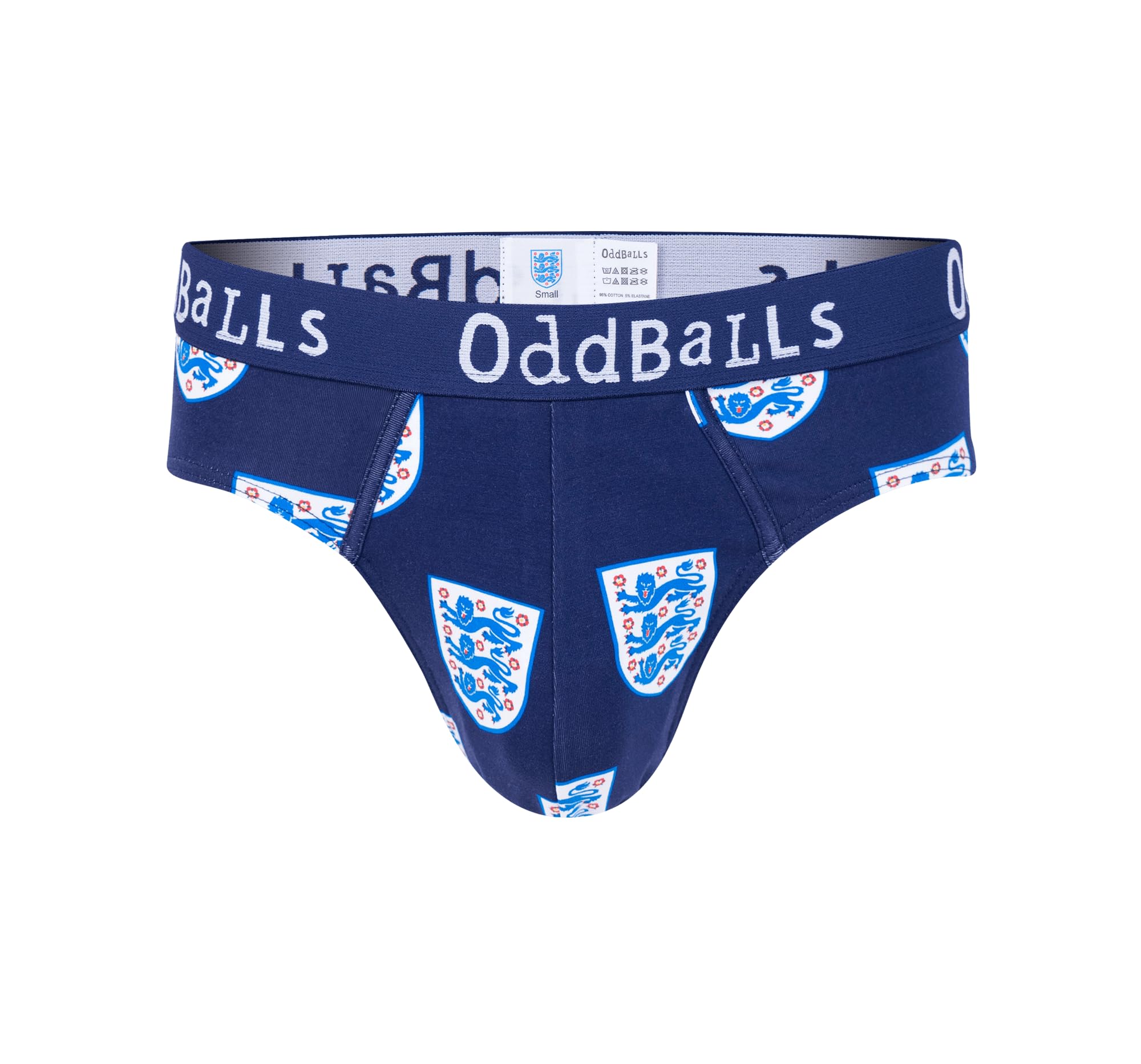 Oddballs Men's Multi England Fa Classic - Cotton Briefs - 2XL