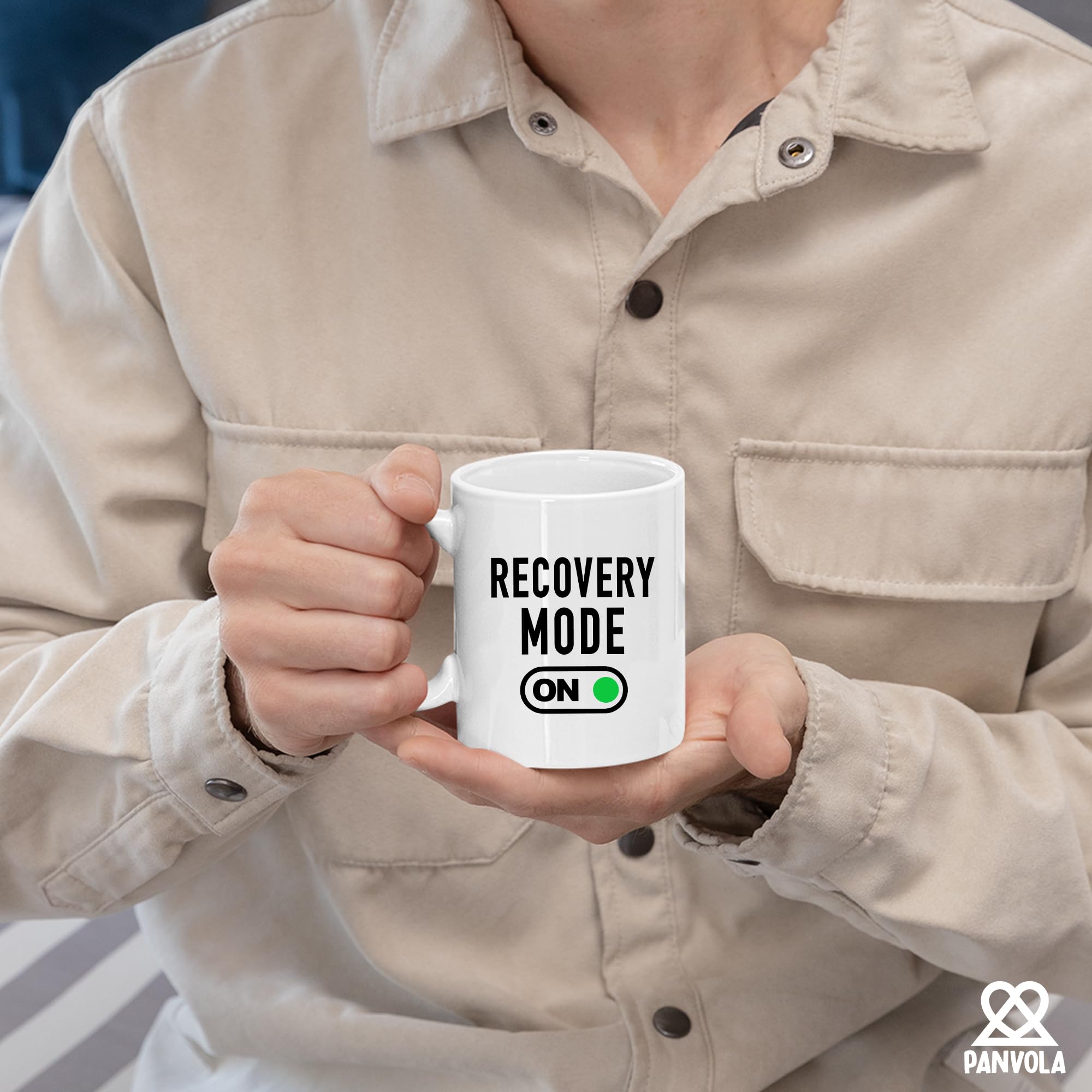 Tazza in Ceramica Recovery Mode On Get Well Mug Personalizzata Ceramica
