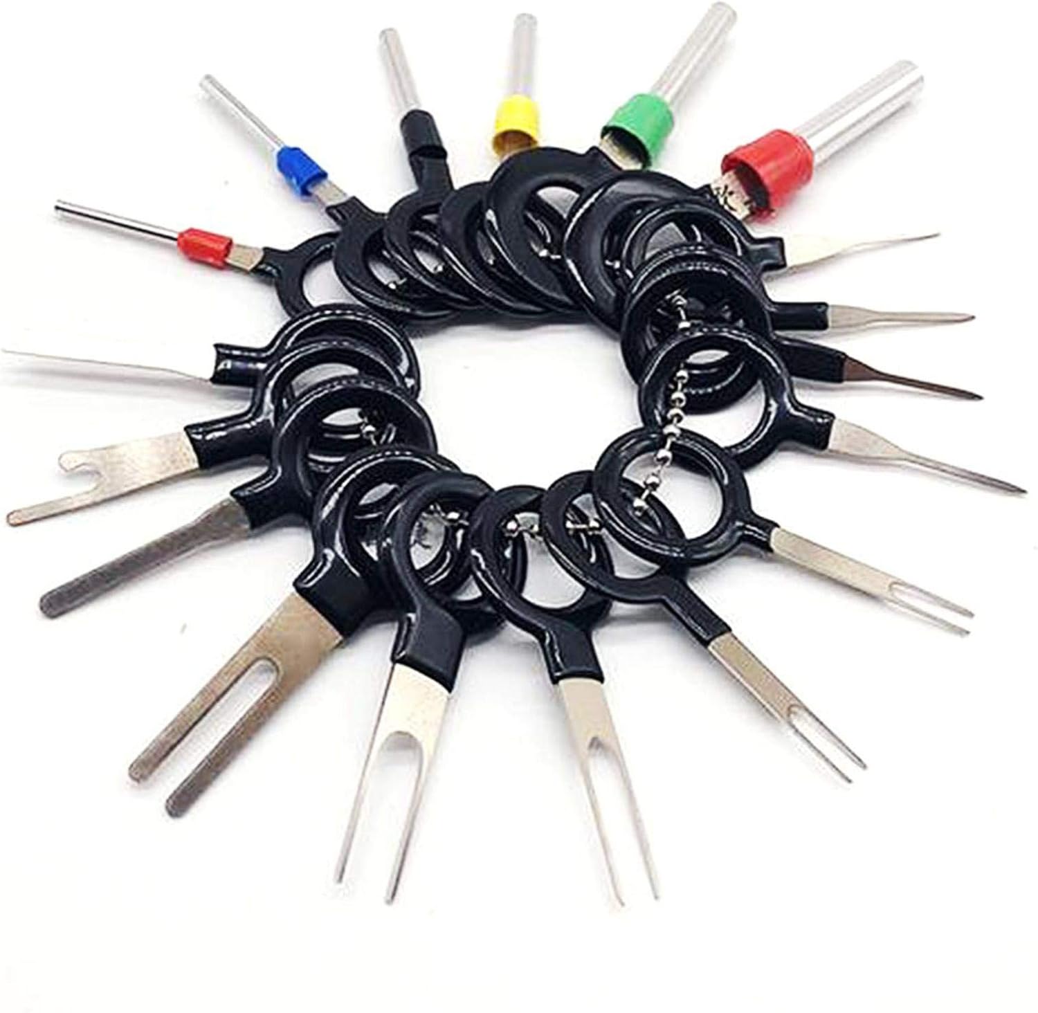 36 PCS Terminal Removal Tool, Terminals Removal Key Tool Set Key