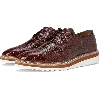 Stacy Adams Alario Wingtip Oxford cognac