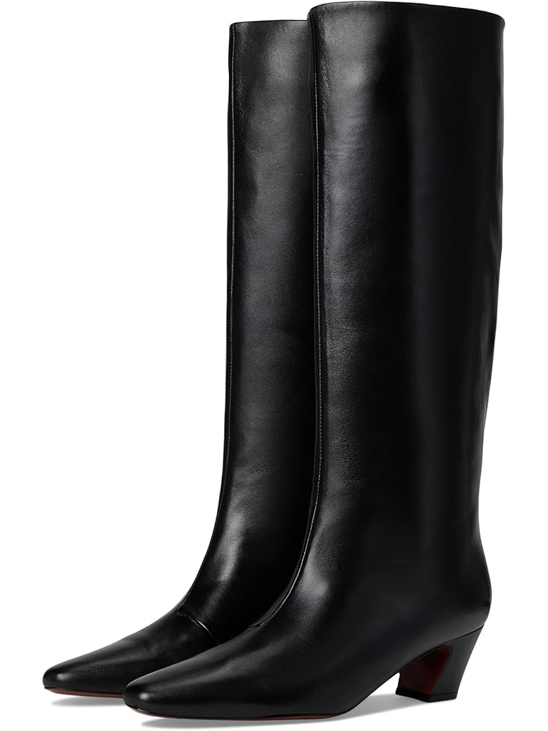 Black Loeffler Randall Marley Kicked Heel Tall Boots