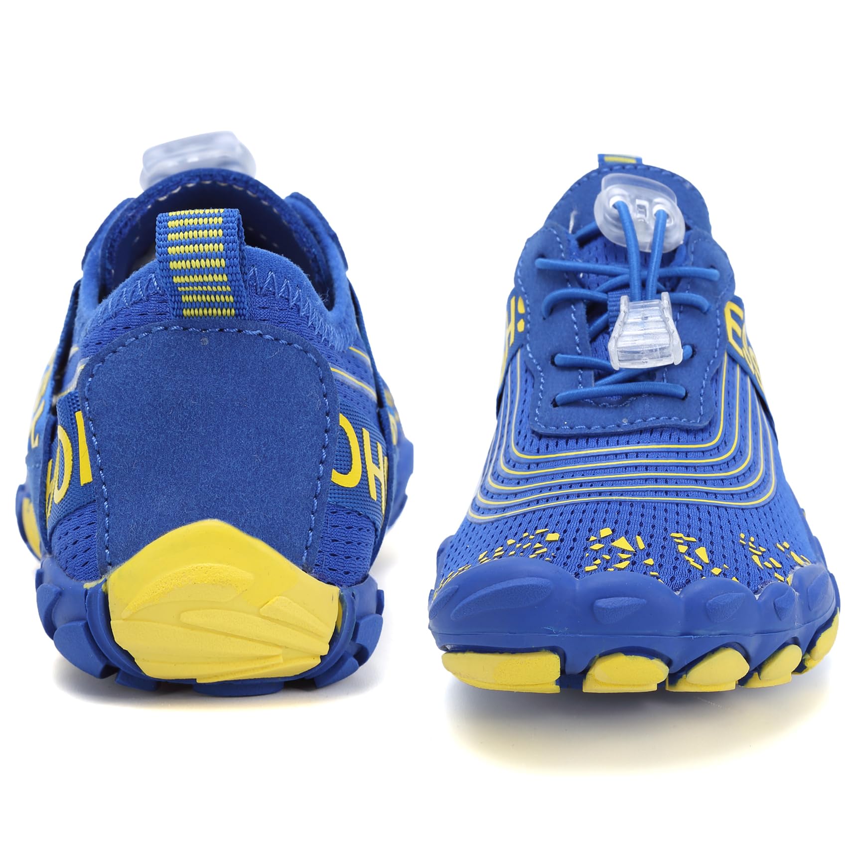 DimaiGlobal Calzado Descalzos Niñas Niños Zapatillas de Trail Running Barefoot Secado Rápido Zapatos de Agua Transpirable Antideslizante para Playa 36EU Azul