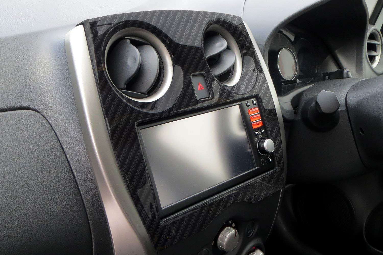 Amazon | 日産 ノート(E12) センターパネル デジタルカーボン調