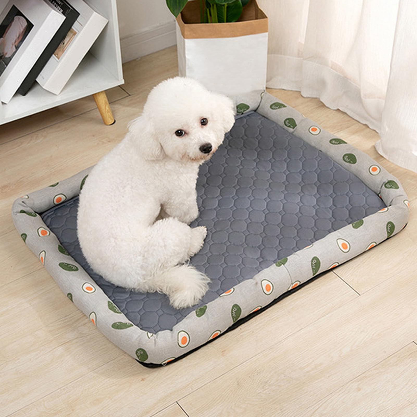 Almohadillas de Entrenamiento Reutilizables Lavables Superabsorbentes Antideslizantes Impermeables para Perros Gatos Conejos Verde, 90 x 150 cm