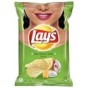 Lay's Potato Chips - American Style Cream & Onion Flavour, 25 Gram (Pack of 3) gallery image