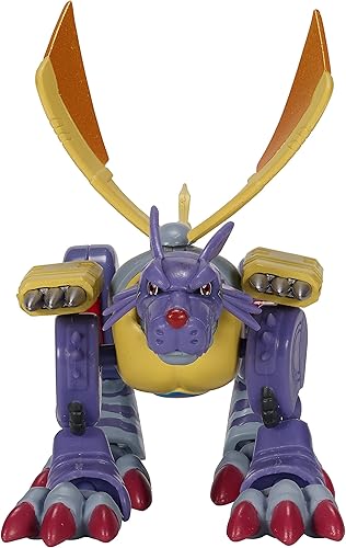 Miniatura 7 de Digimon Shodo 86972 - Figura de acción de garurumon de metal de 3.5 pulgadas