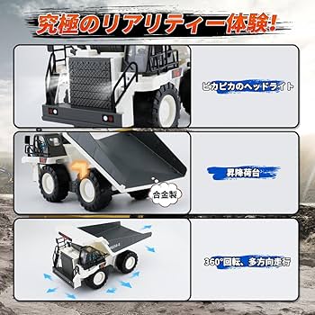 Amazon.co.jp: iKing ダンプカー ラジコン トラック - 子供向け