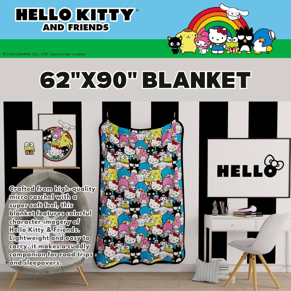 Amazon.com: Franco Collectibles Hello Kitty & Friends