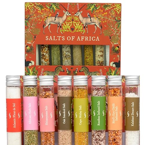 eat.art Colección Sales de África Blend | Set de regalo de especias de muestra
