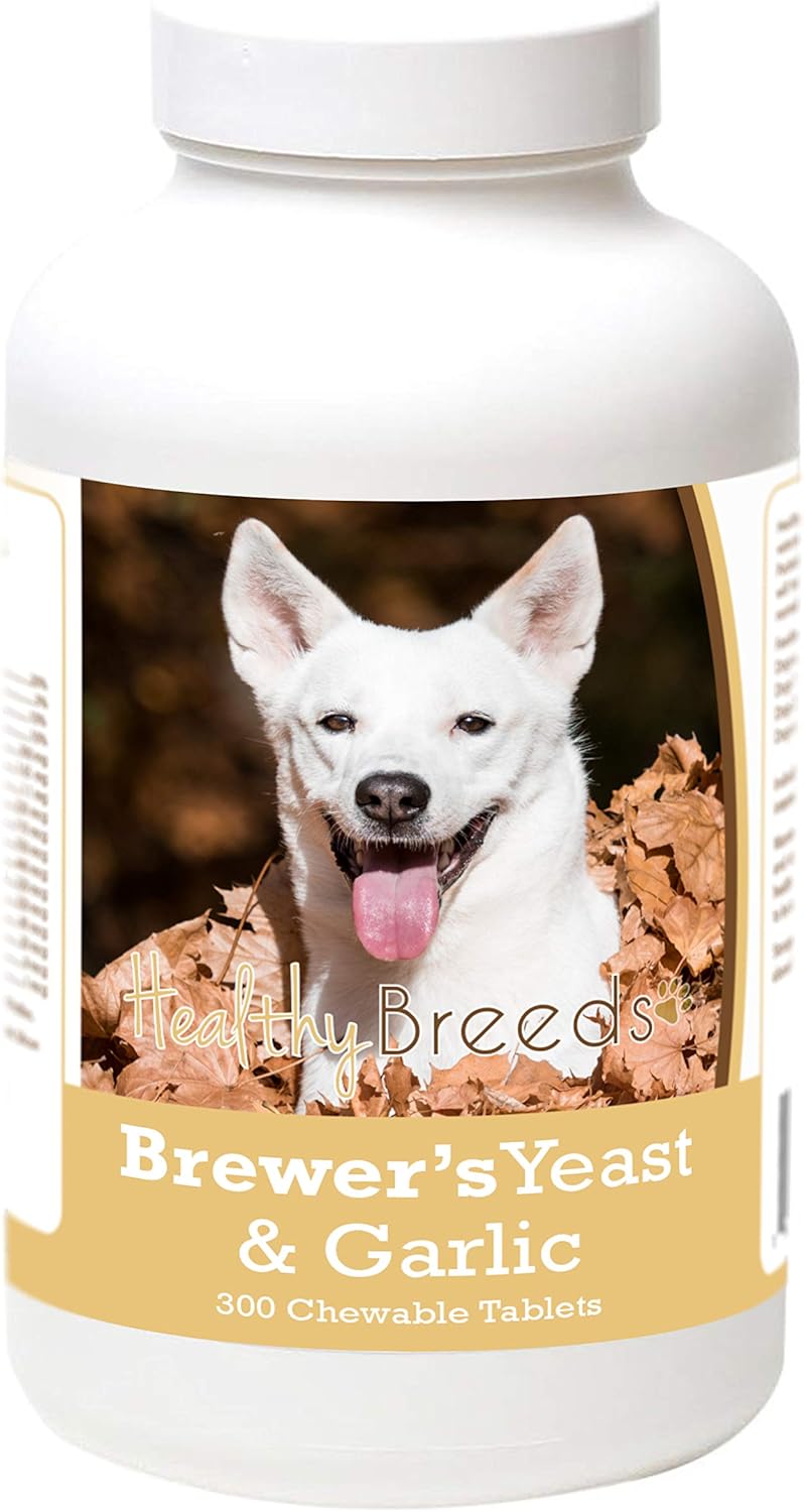 Healthy Breeds Dog Brewer's Yeast Garlic Tablets for